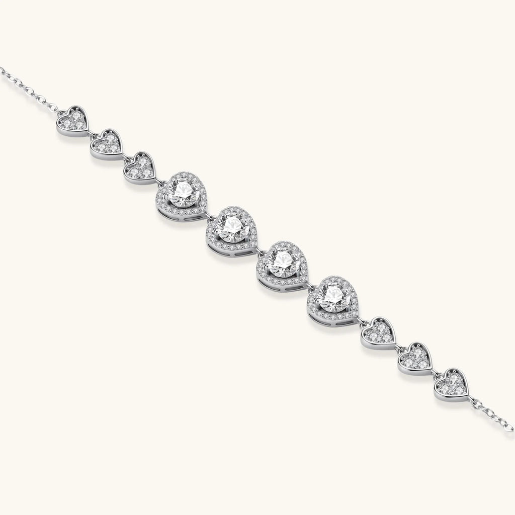Ensemble Moissanite Symphonie du Cœur by Yoldine Paris