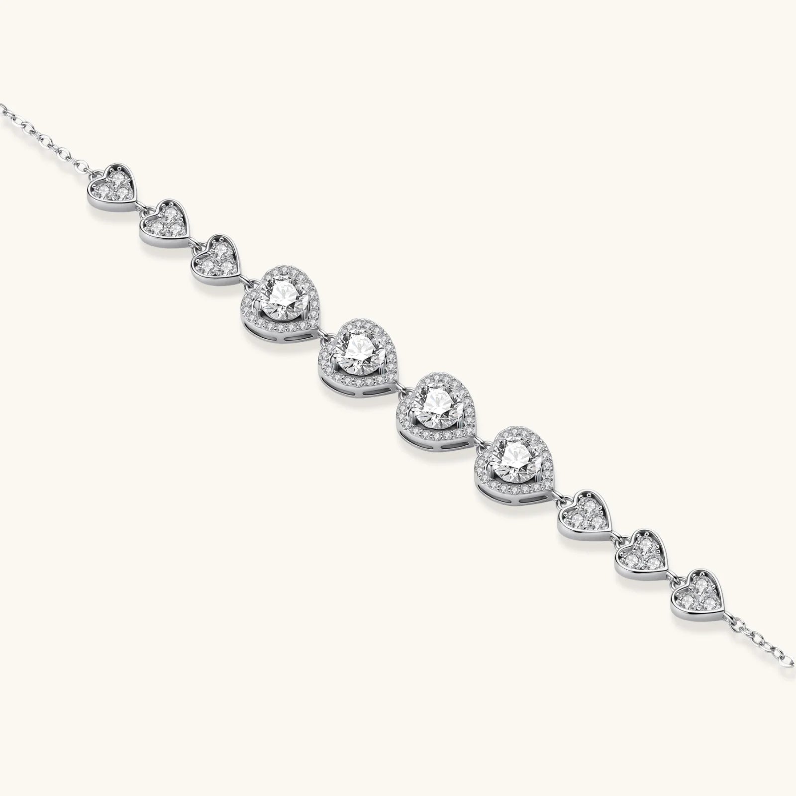 Ensemble Moissanite Symphonie du Cœur by Yoldine Paris