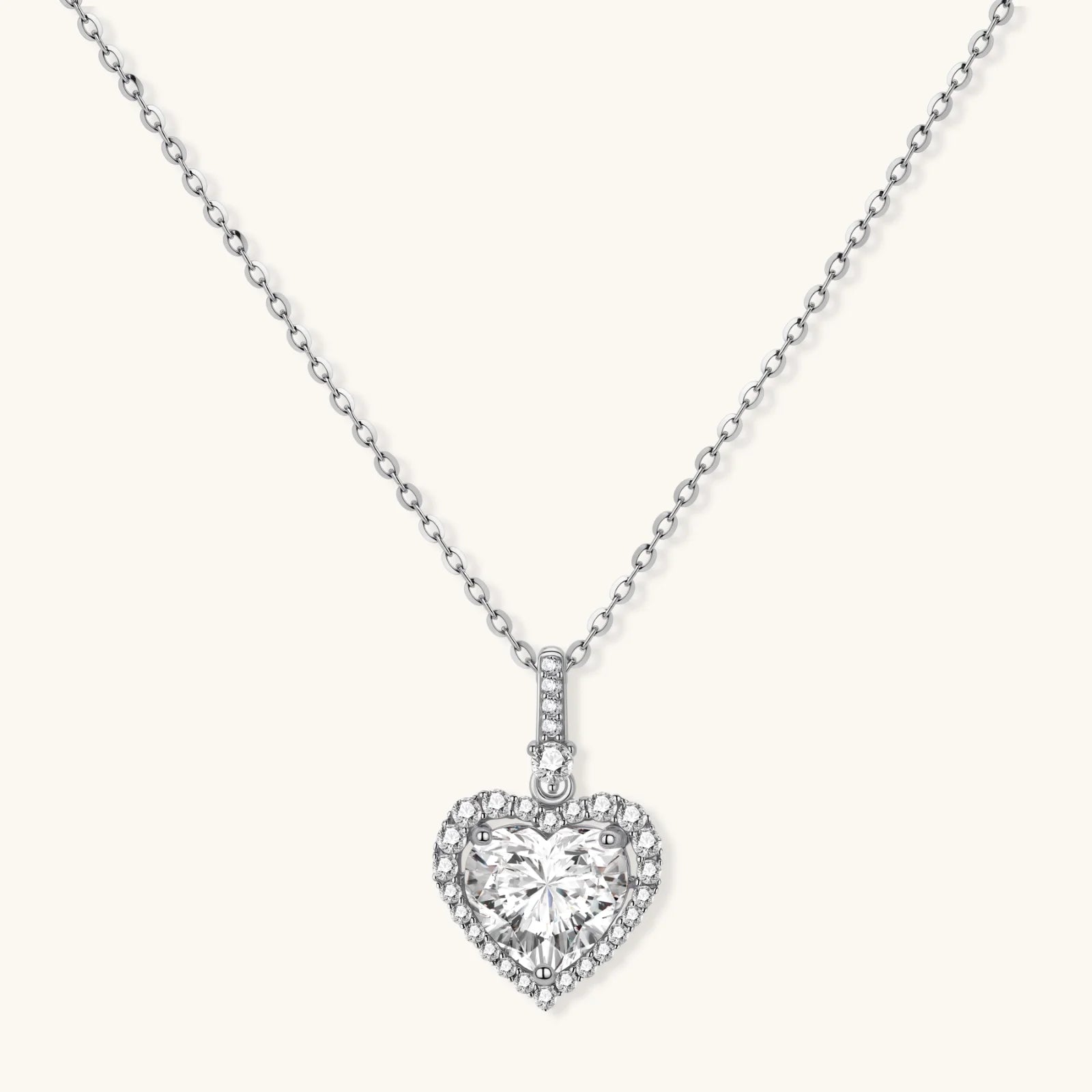 Ensemble Moissanite Symphonie du Cœur by Yoldine Paris