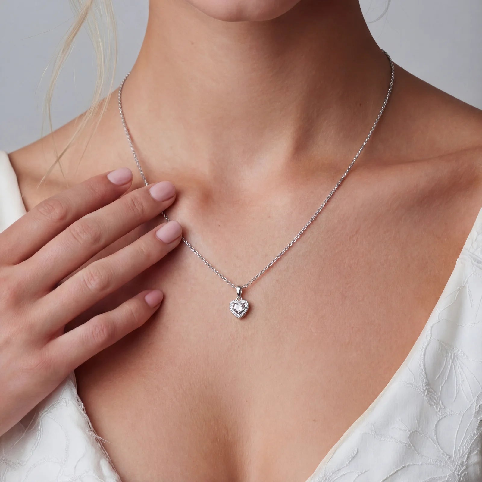 Ensemble Moissanite Symphonie du Cœur by Yoldine Paris