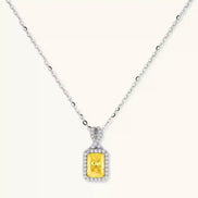 Ensemble Moissanite Rayonnement Doré by Yoldine Paris