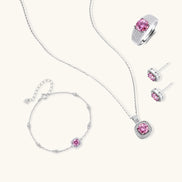 Parure Moissanite Blush Dreams by Yoldine Paris