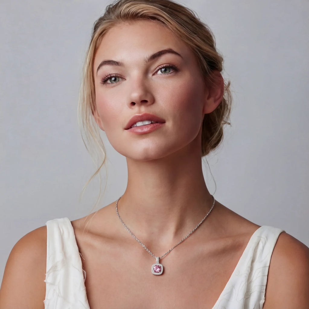 Parure Moissanite Blush Dreams by Yoldine Paris