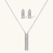 Parure Bijoux Linear Luxe by Yoldine Paris