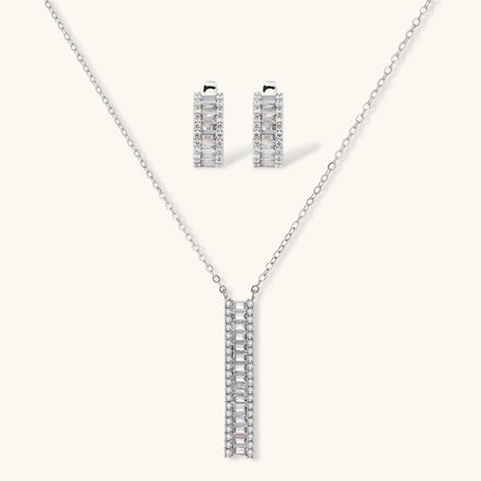 Parure Bijoux Linear Luxe by Yoldine Paris