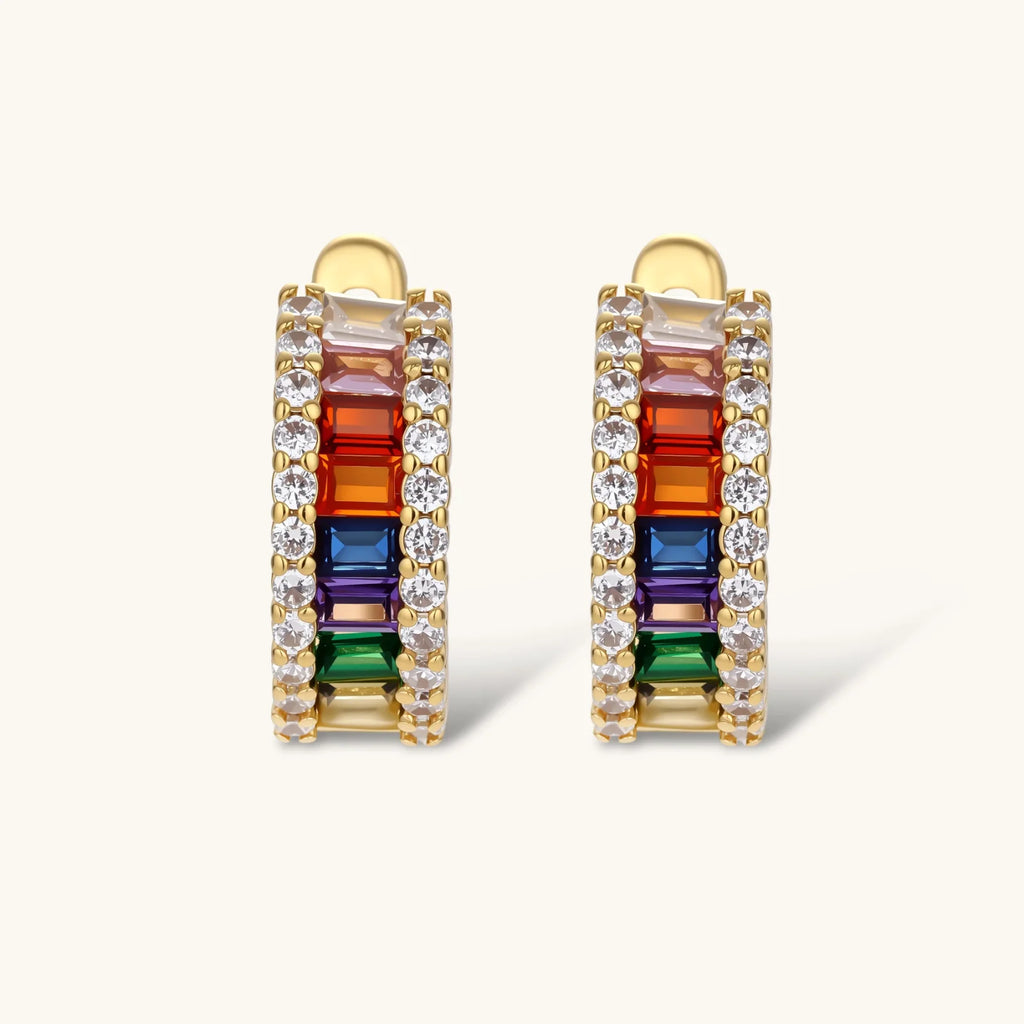 Parure Bijoux Spectre Arc-en-Ciel by Yoldine Paris
