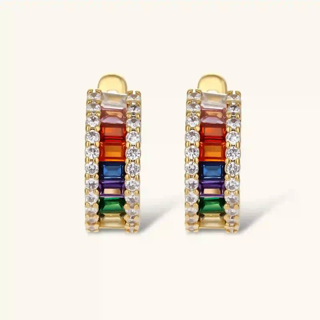 Parure Bijoux Spectre Arc-en-Ciel by Yoldine Paris