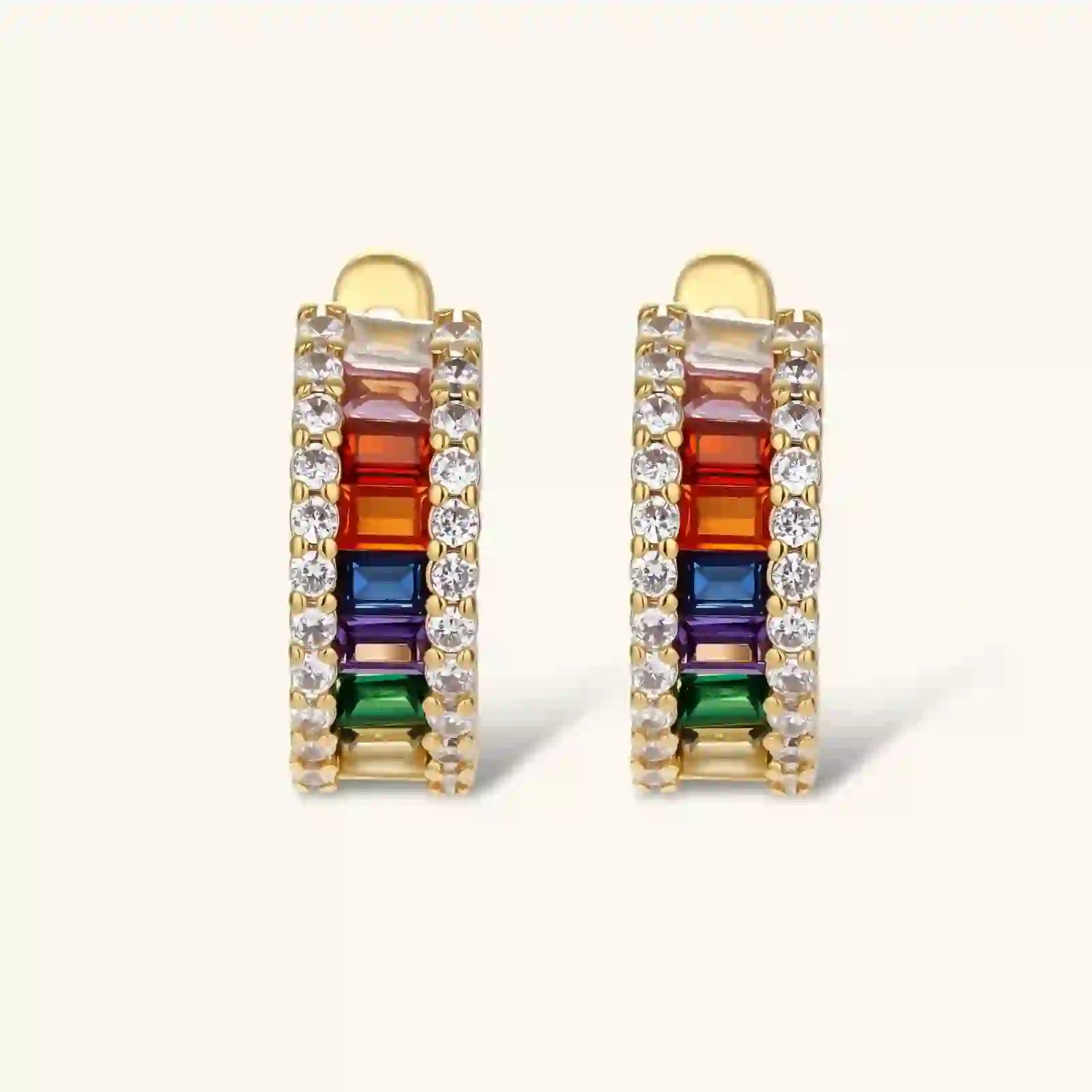 Parure Bijoux Spectre Arc-en-Ciel by Yoldine Paris