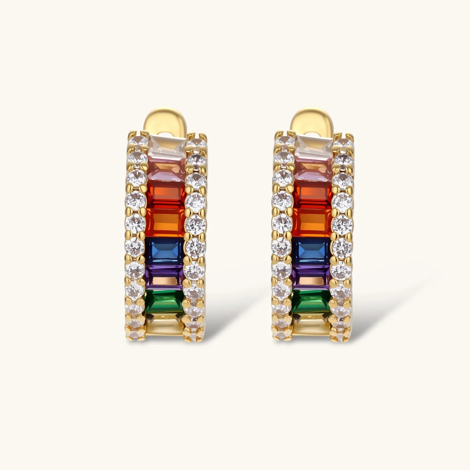 Parure Bijoux Spectre Arc-en-Ciel by Yoldine Paris