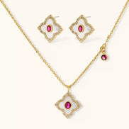 Parure de Bijoux Flower Power by Yoldine Paris