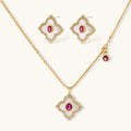 Parure de Bijoux Flower Power by Yoldine Paris