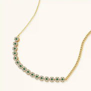 Parure Jardin Émeraude by Yoldine Paris