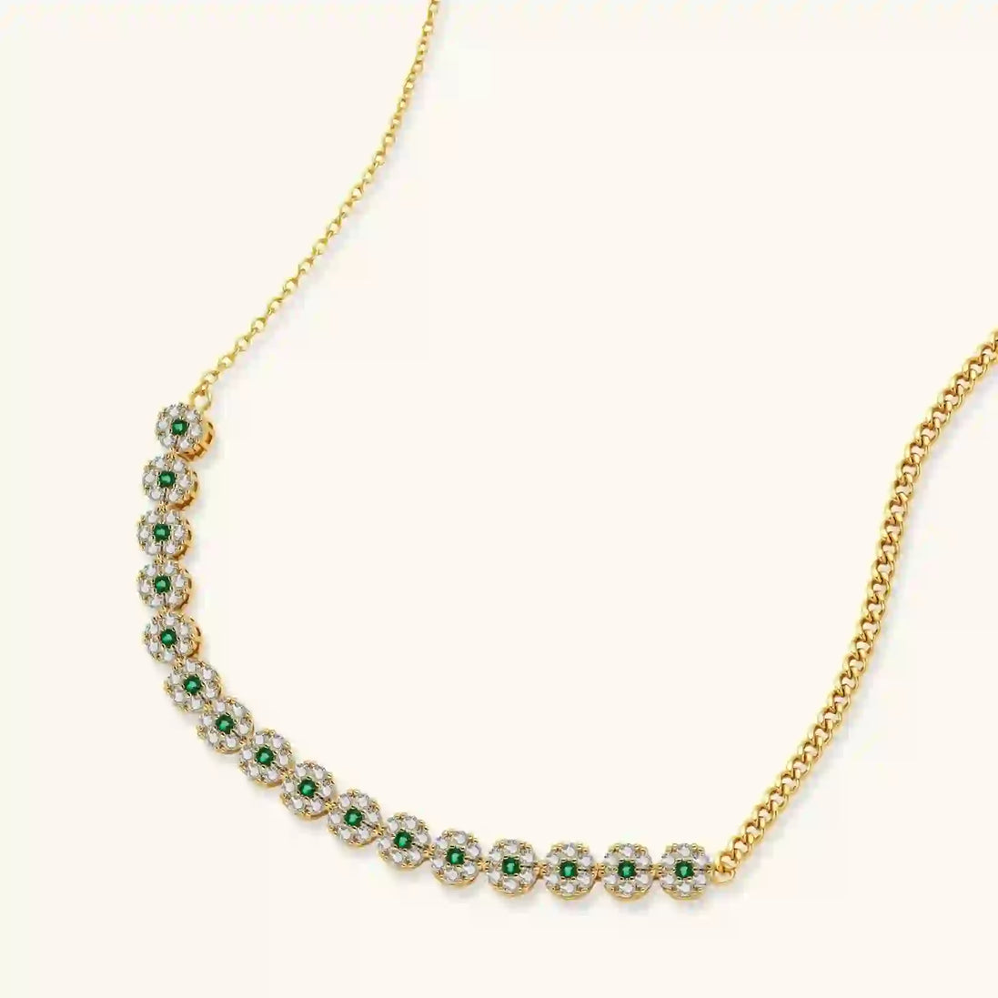 Parure Jardin Émeraude by Yoldine Paris