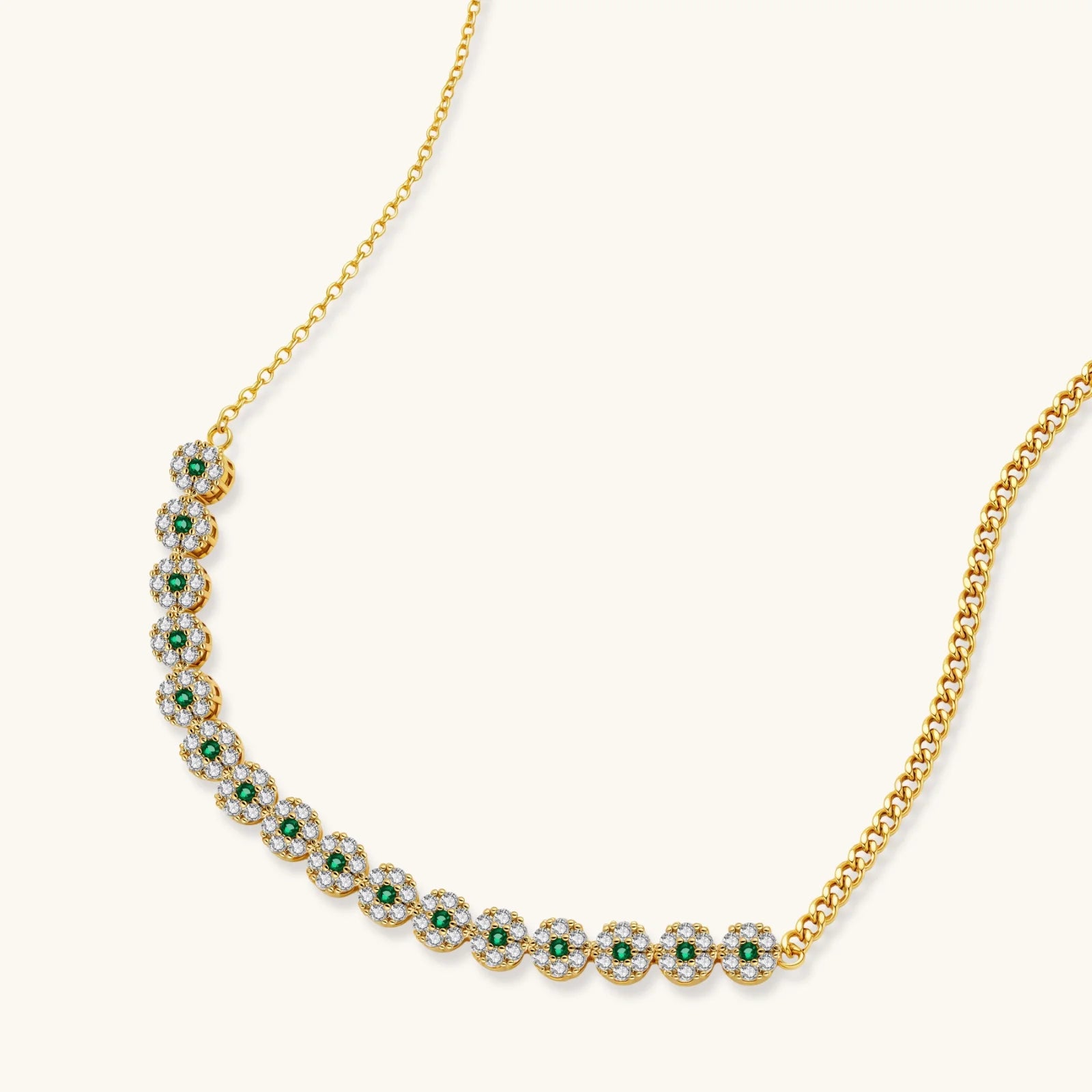 Parure Jardin Émeraude by Yoldine Paris