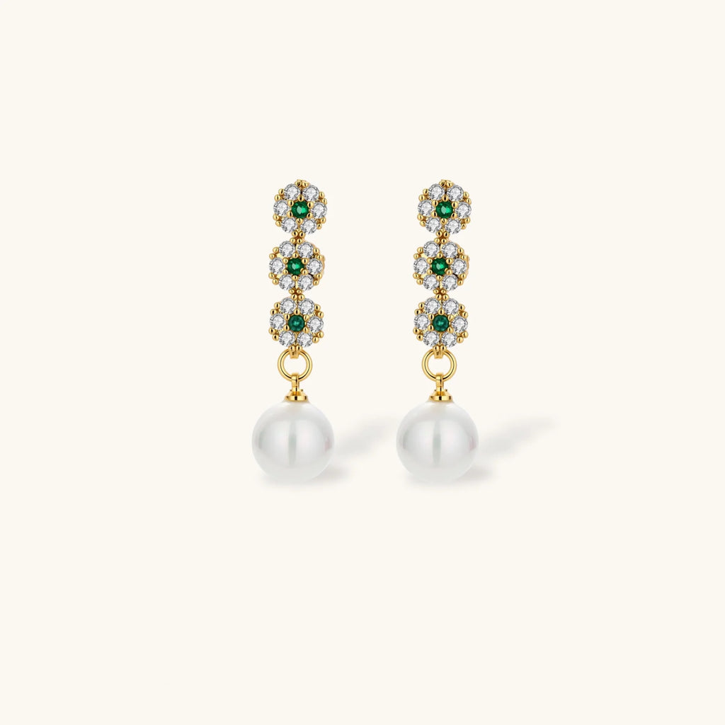 Parure Jardin Émeraude by Yoldine Paris