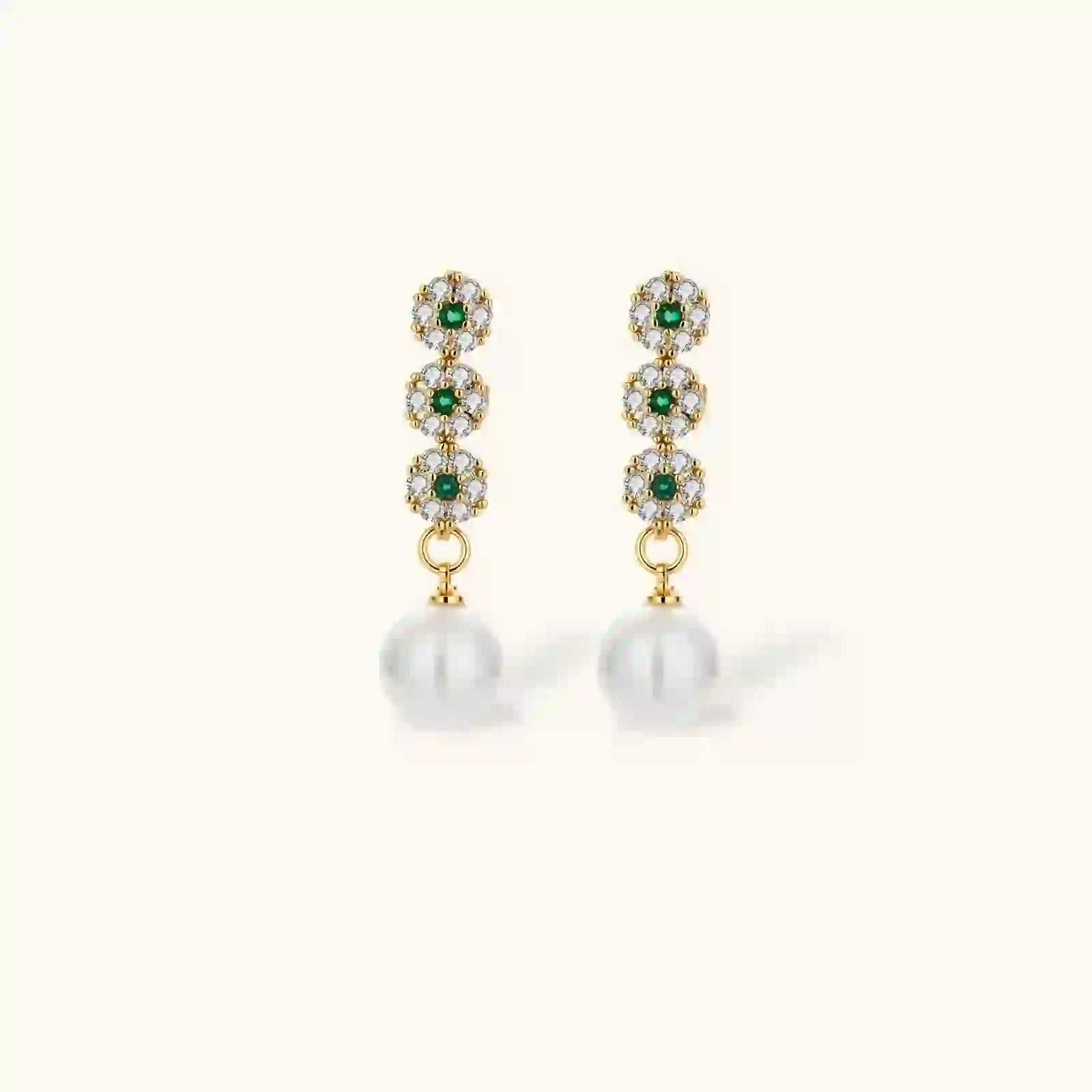 Parure Jardin Émeraude by Yoldine Paris