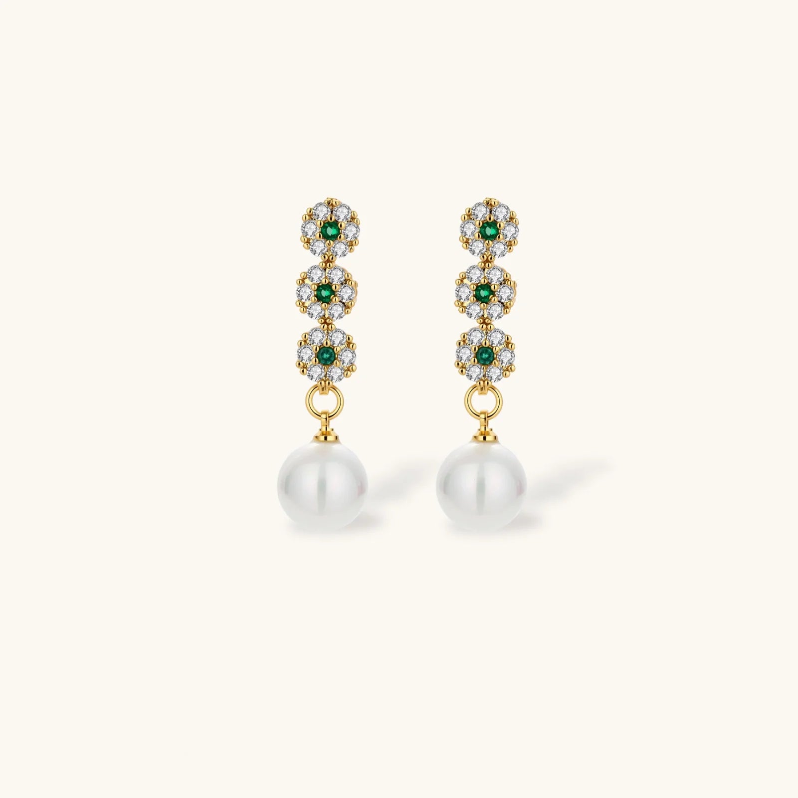 Parure Jardin Émeraude by Yoldine Paris
