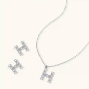 Parure Initiale H Heritage by Yoldine Paris