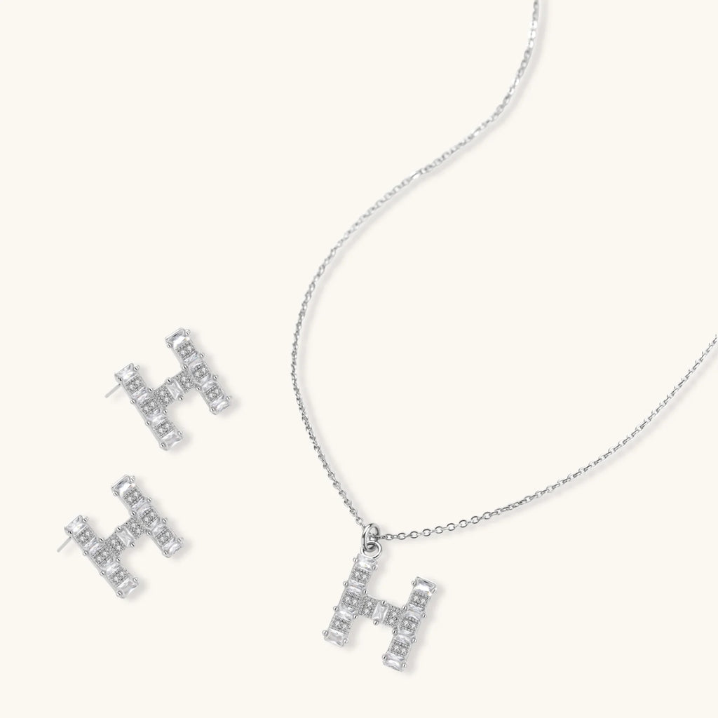 Parure Initiale H Heritage by Yoldine Paris