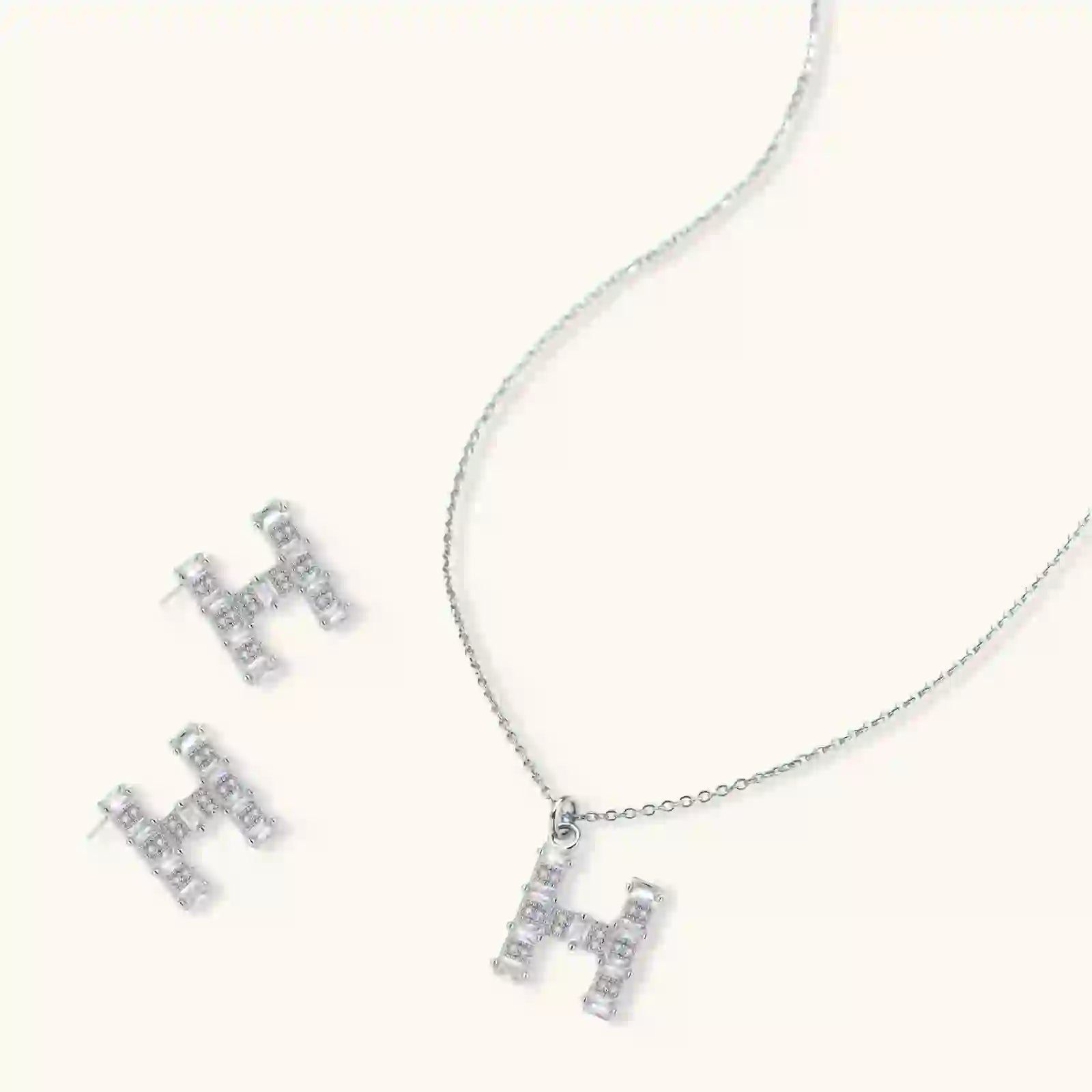 Parure Initiale H Heritage by Yoldine Paris