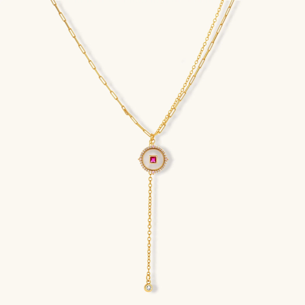 Parure Médaillon Luxe by Yoldine Paris