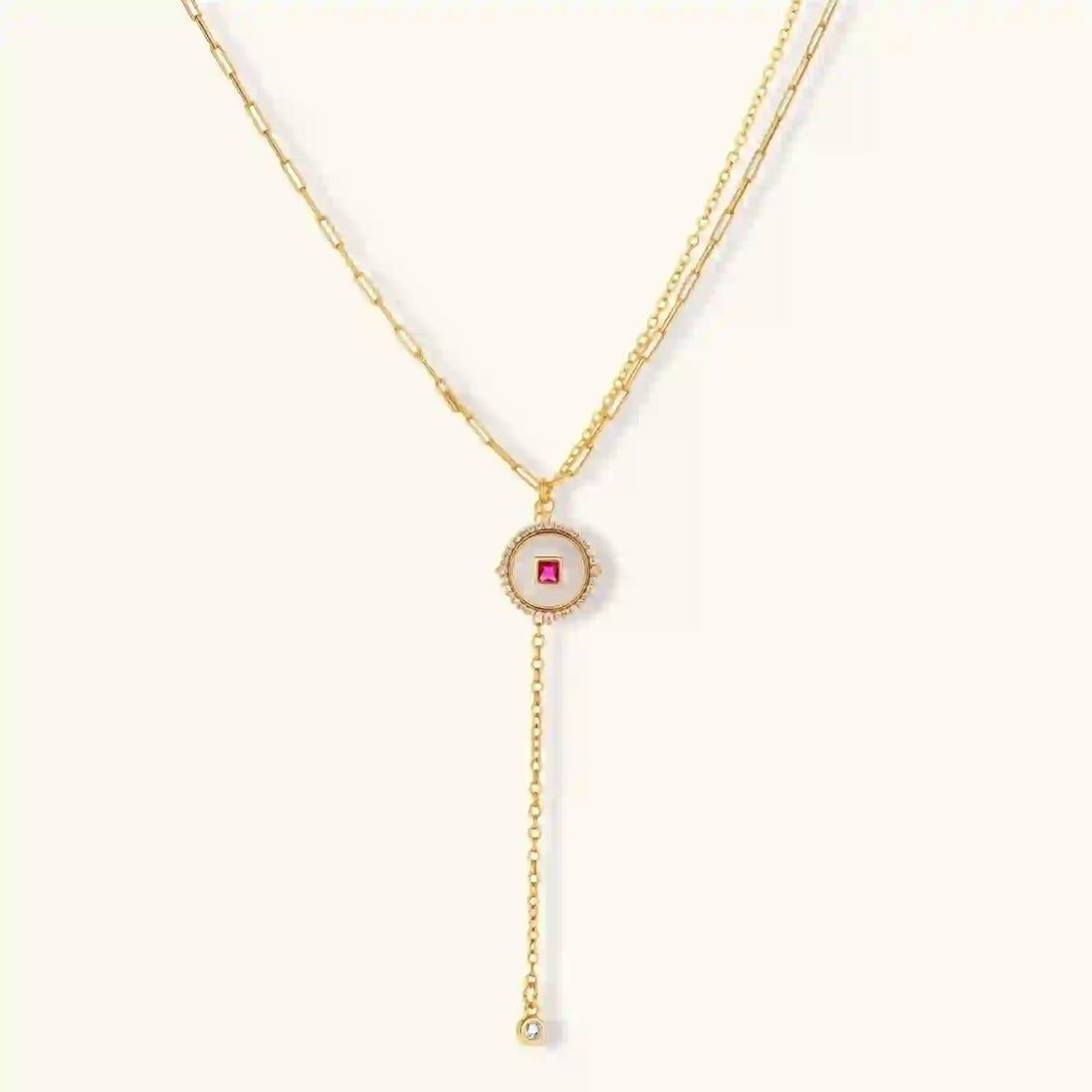 Parure Médaillon Luxe by Yoldine Paris