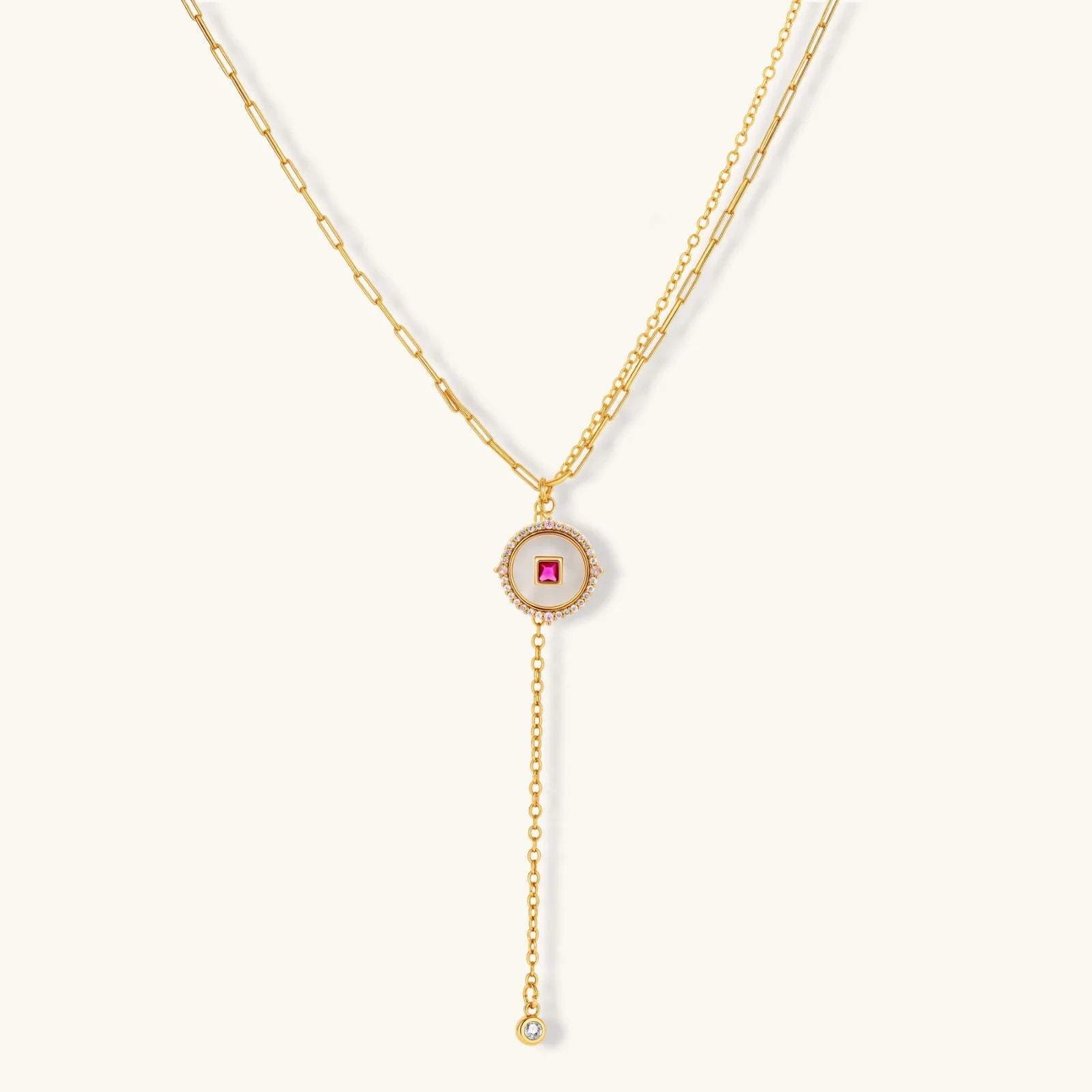 Parure Médaillon Luxe by Yoldine Paris