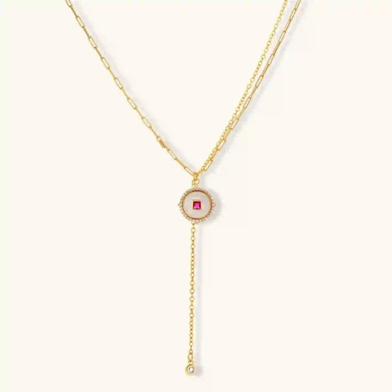 Parure Médaillon Luxe by Yoldine Paris