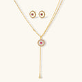 Parure Médaillon Luxe by Yoldine Paris