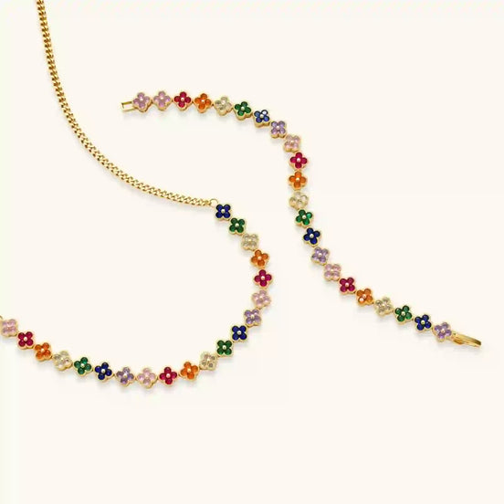Ensemble Jardin Trèfle Porte-Bonheur by Yoldine Paris