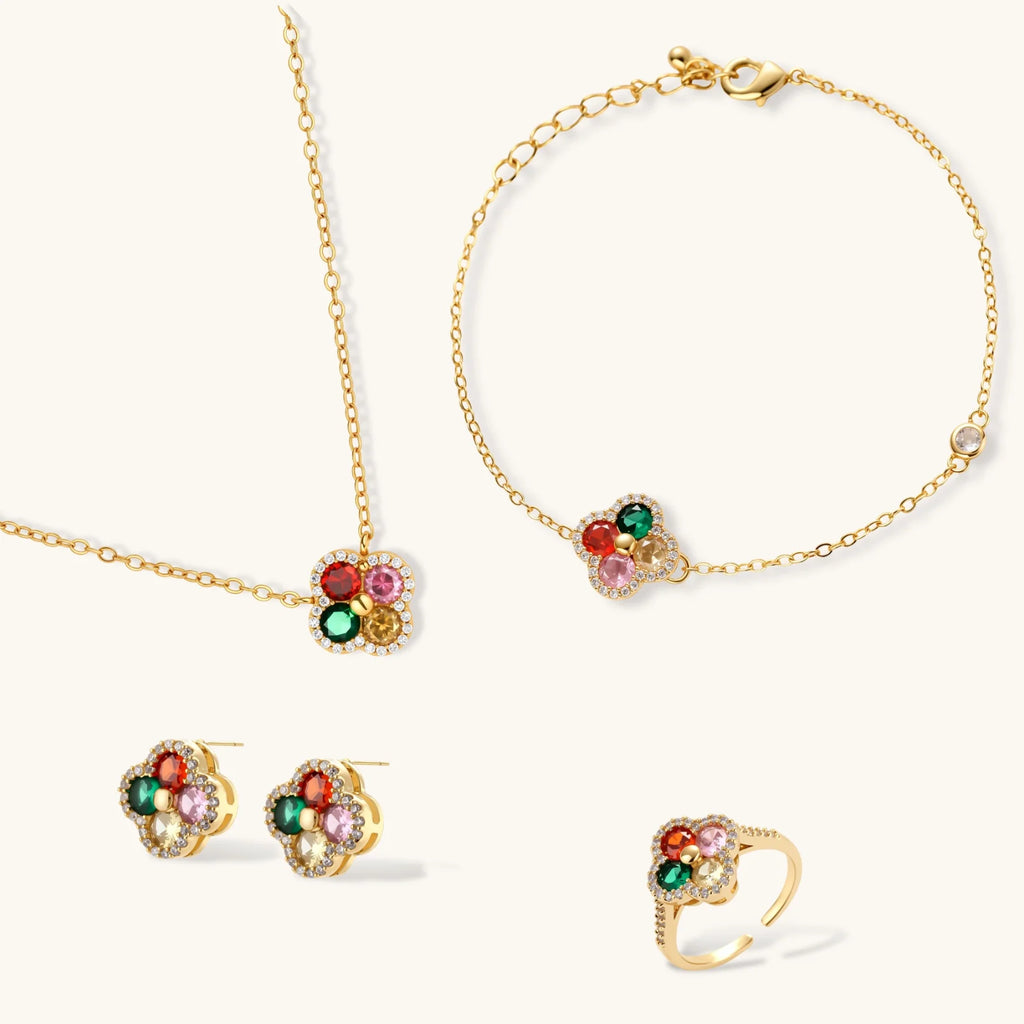 Parure Trèfle Porte-Bonheur by Yoldine Paris