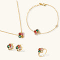 Parure Trèfle Porte-Bonheur by Yoldine Paris