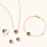Parure Trèfle Porte-Bonheur by Yoldine Paris