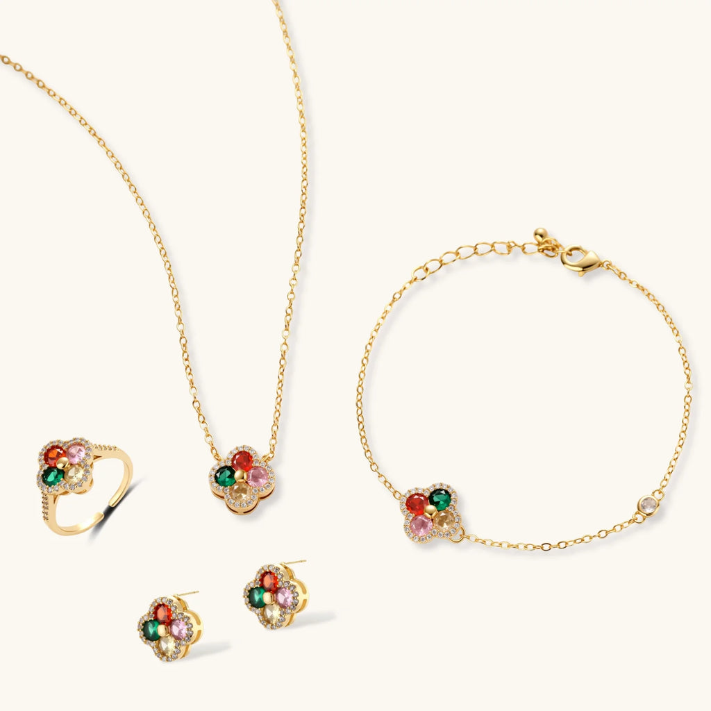 Parure Trèfle Porte-Bonheur by Yoldine Paris