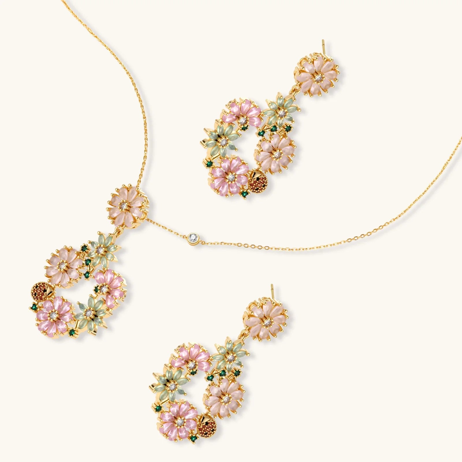 Parure Jardin Fleuri by Yoldine Paris