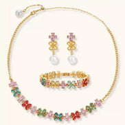 Parure Fleurs du Jardin by Yoldine Paris
