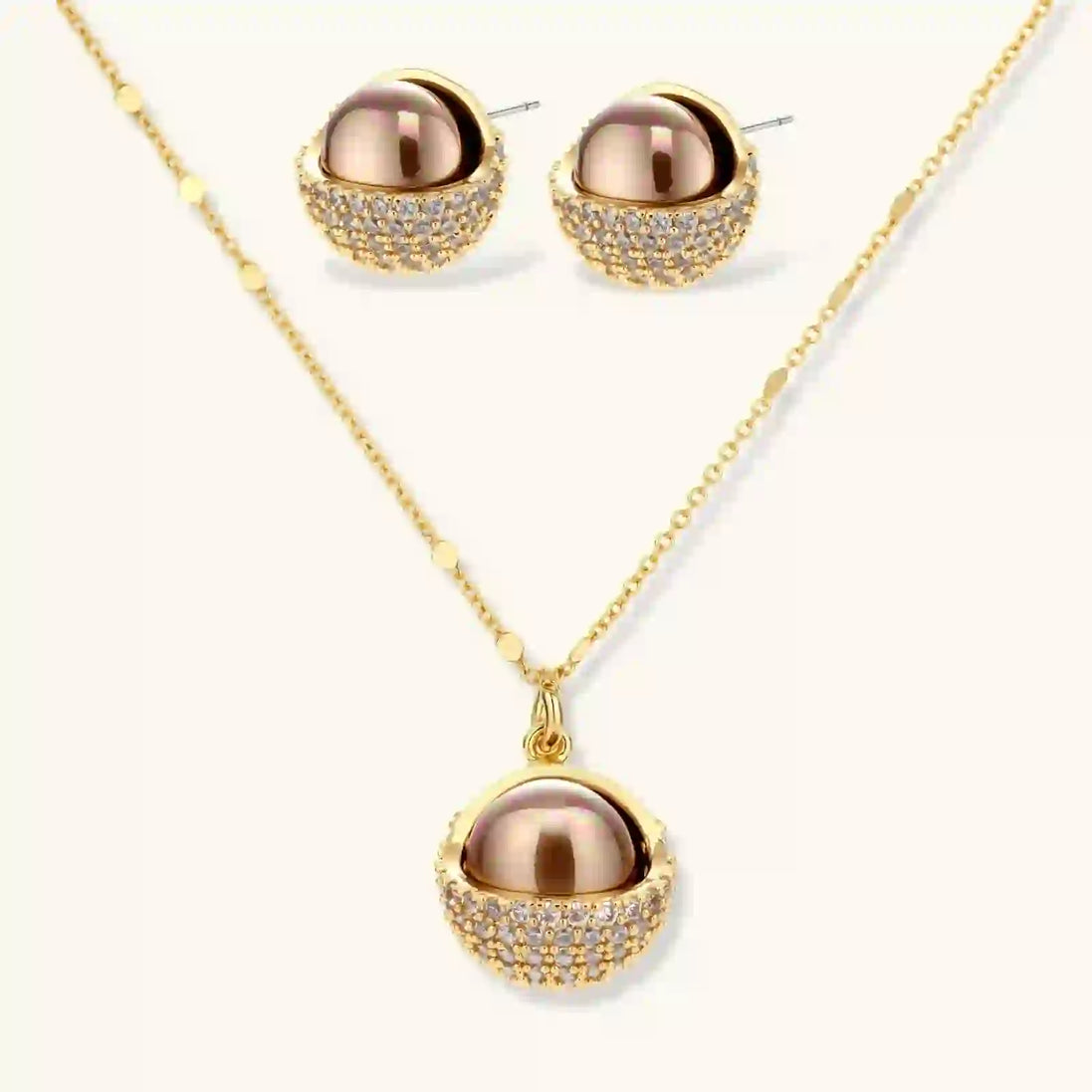 Parure Solar Sphere by Yoldine Paris
