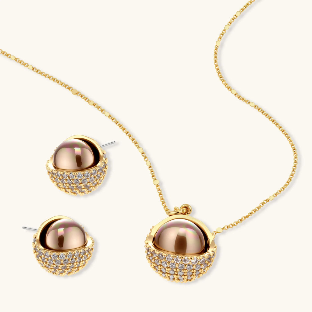 Parure Solar Sphere by Yoldine Paris