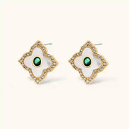 Parure Emerald Bloom by Yoldine Paris