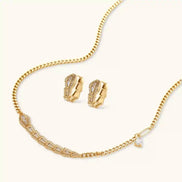 Ensemble Luxe Géométrique by Yoldine Paris