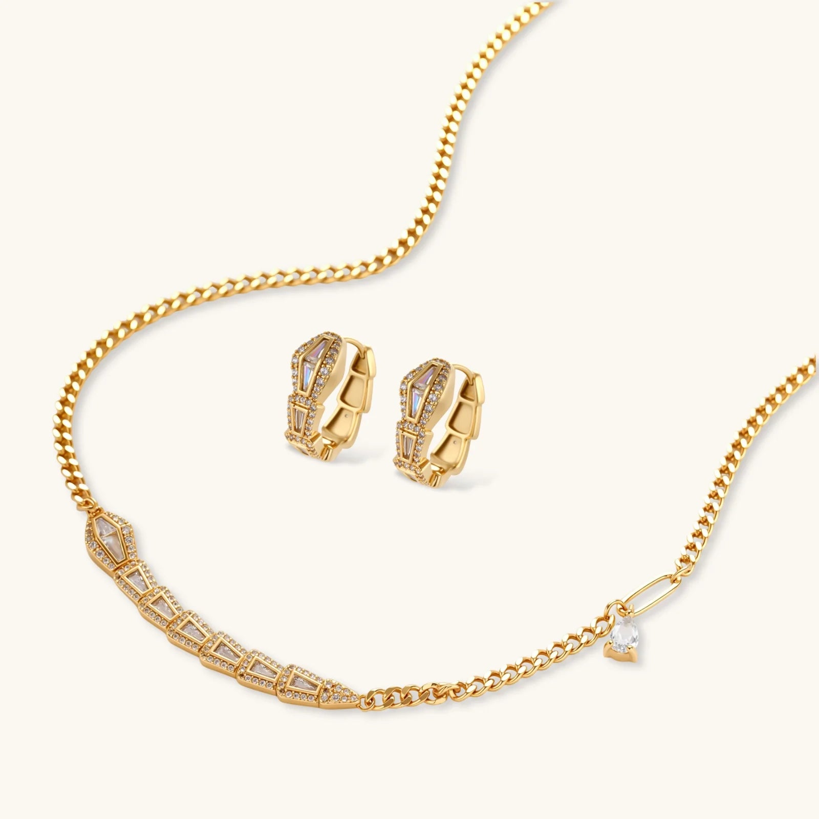 Ensemble Luxe Géométrique by Yoldine Paris