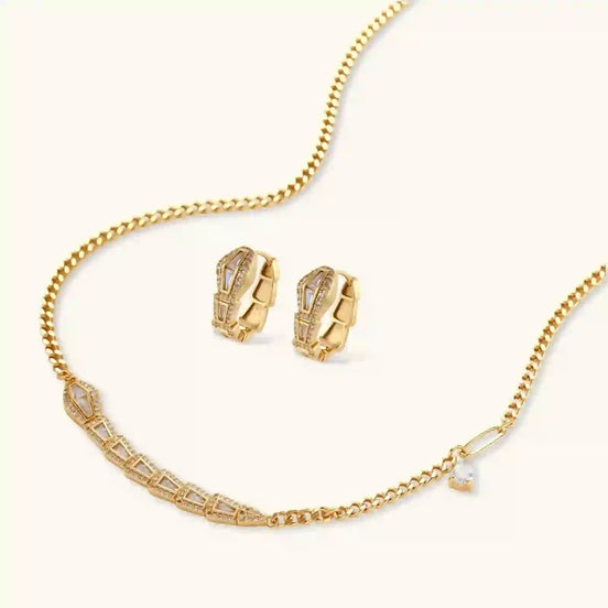 Ensemble Luxe Géométrique by Yoldine Paris