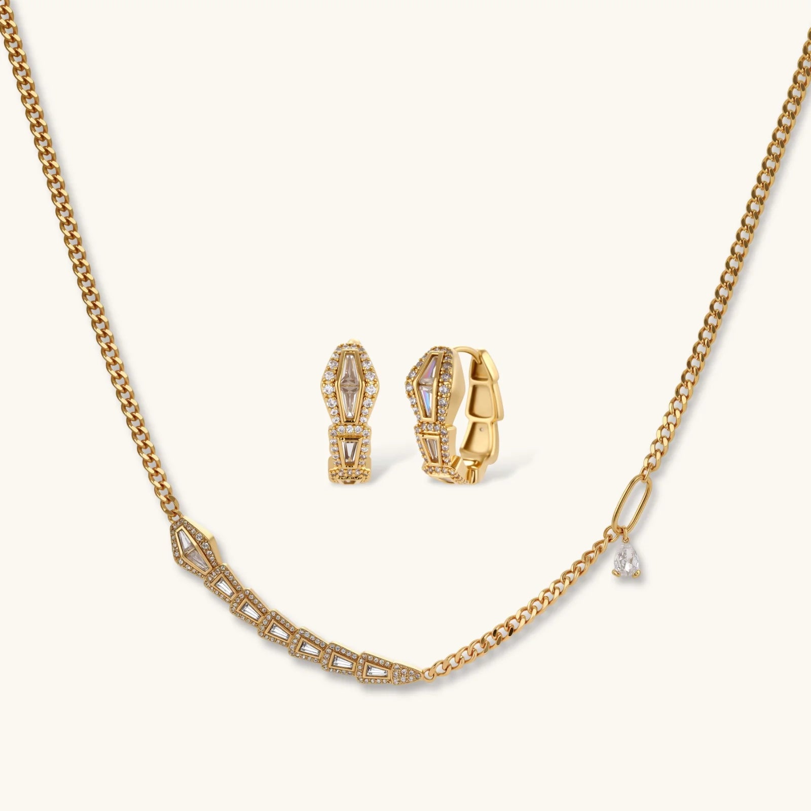 Ensemble Luxe Géométrique by Yoldine Paris