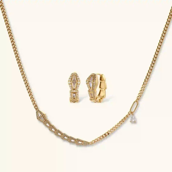 Ensemble Luxe Géométrique by Yoldine Paris