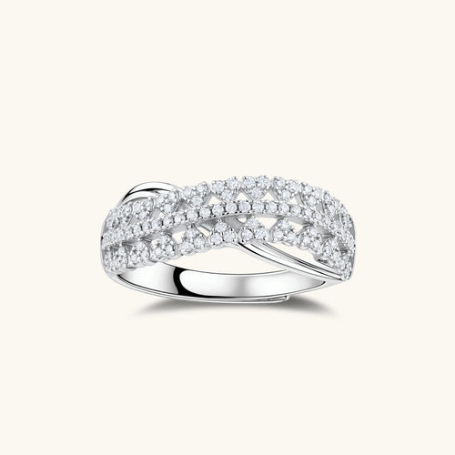 Bague Croisée Infini by Yoldine Paris