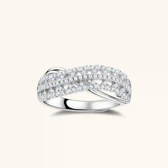 Bague Croisée Infini by Yoldine Paris