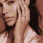 Bague Croisée Infini by Yoldine Paris