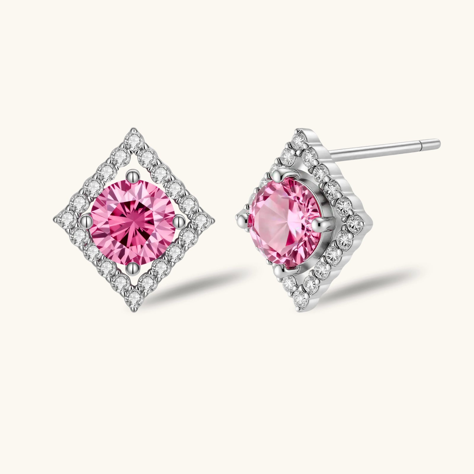 Clous Halo Diamant by Yoldine Paris