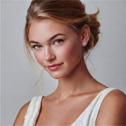 Clous Halo Diamant by Yoldine Paris