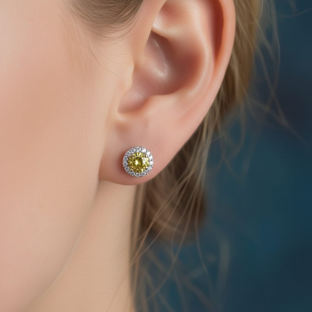 Puces Halo Sunburst by Yoldine Paris